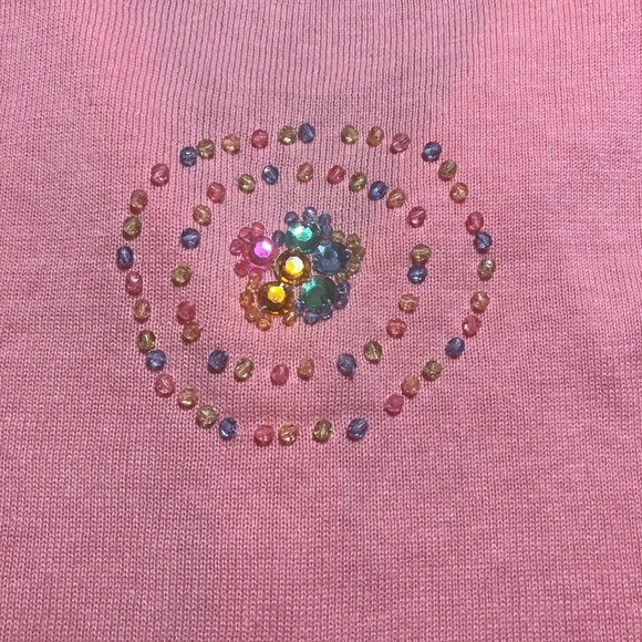 Pink Cardigan Sweater - Picture 12 of 14